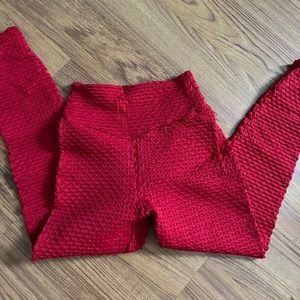 Ribbed Cellulite Proof Booty Scrunch Leggings